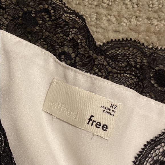 Aritiza Wilfred free white blouse tank top - Picture 3 of 3